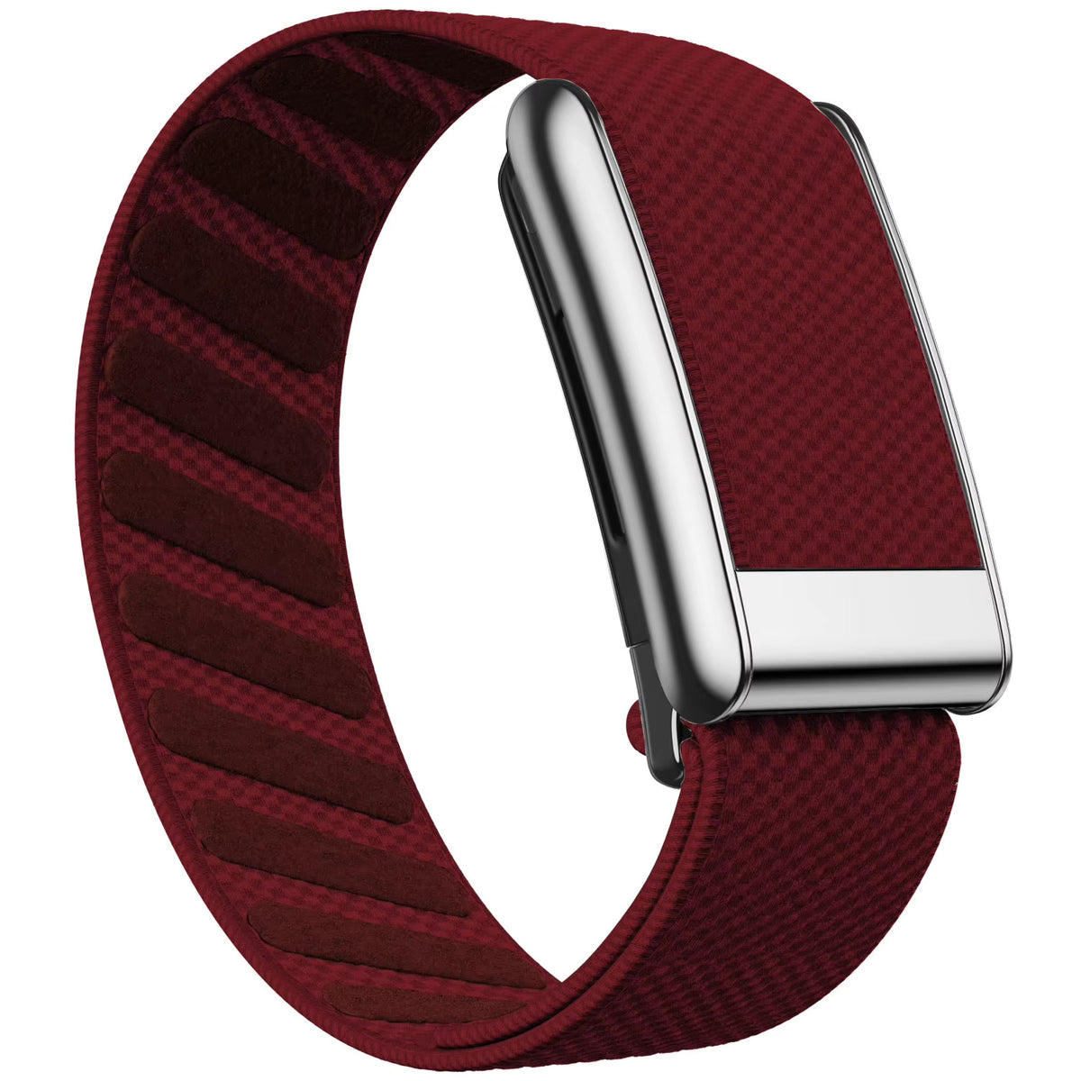 Knit Metal band in Burgundy for WHOOP 5.0