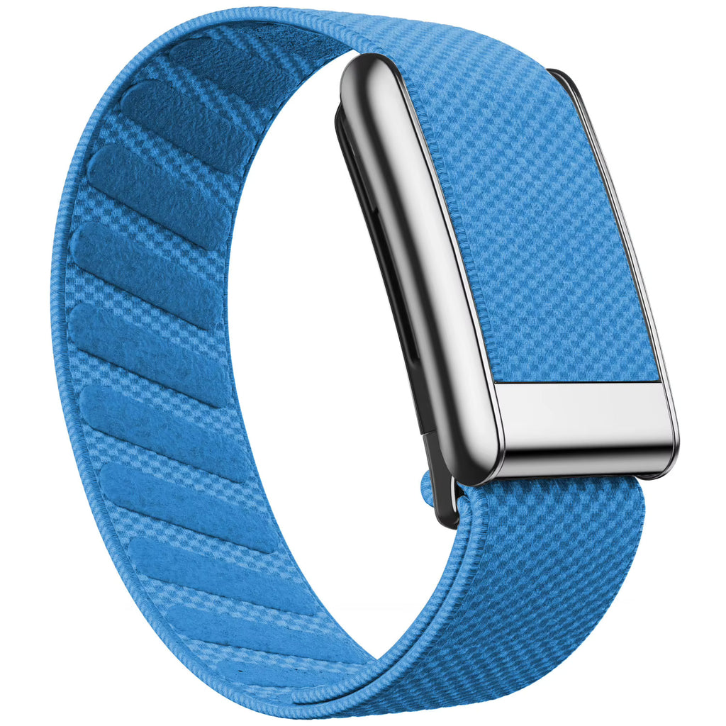 Knit Metal band in Blue for WHOOP 5.0