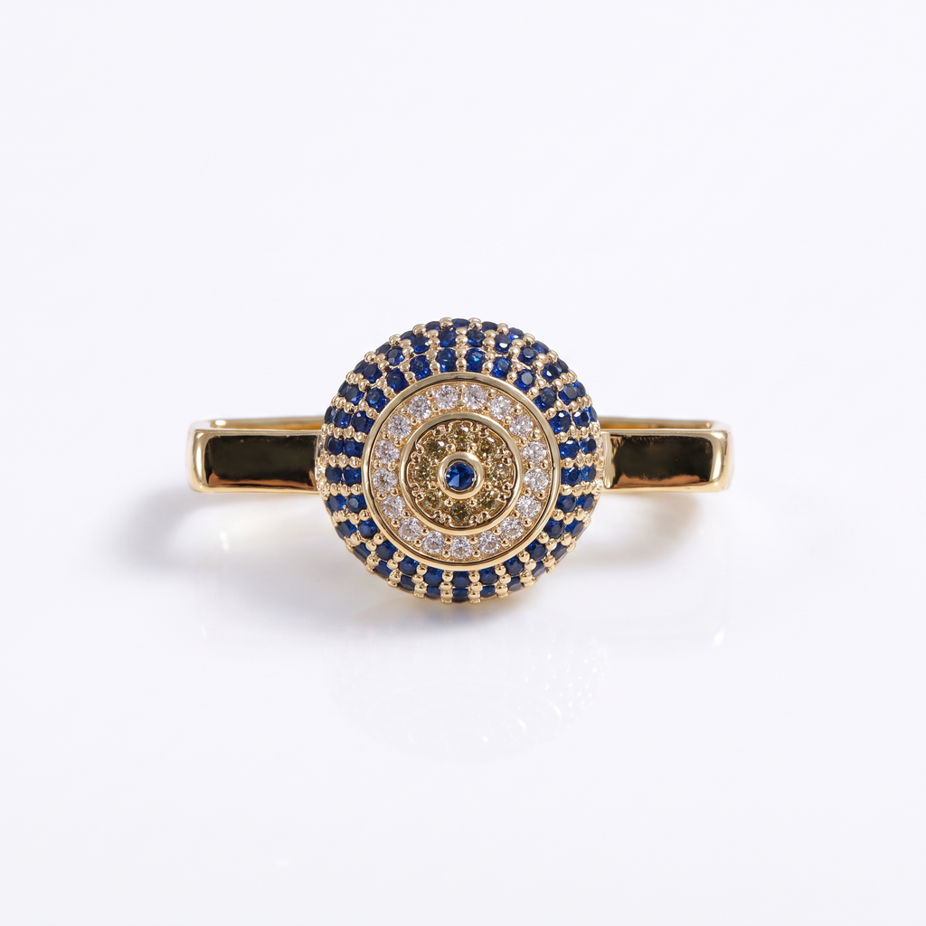 Charm Clip · Blue Eyes, gold